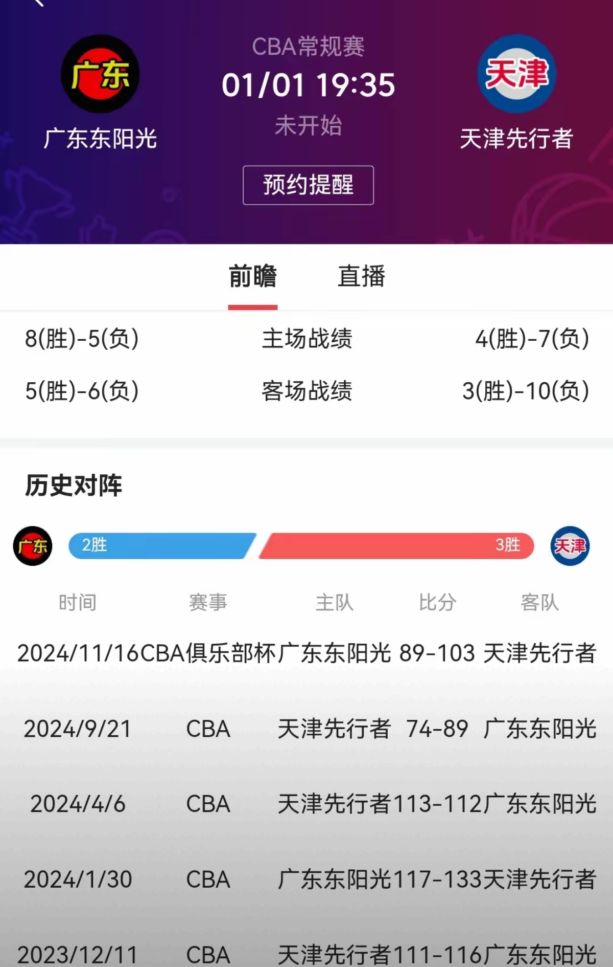 天津队合力击败对手，实现四连胜
