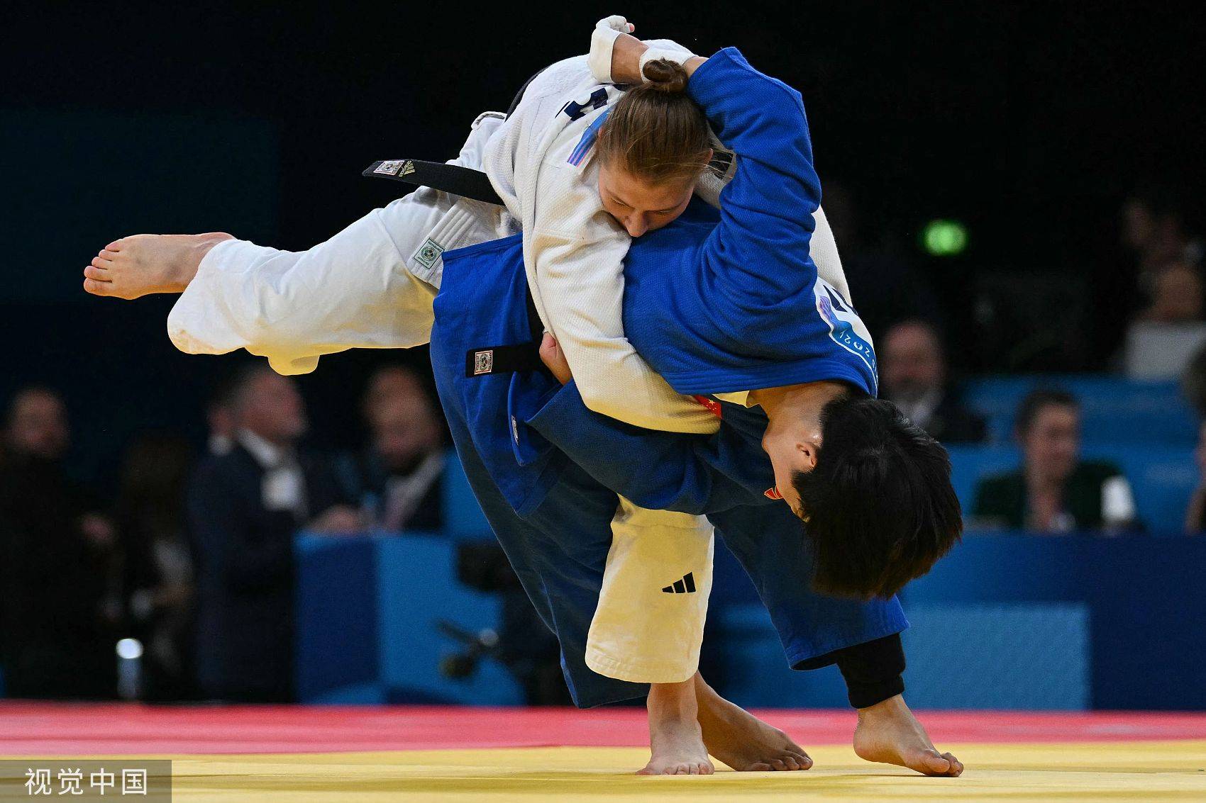 德国选手在柔道比赛中获得铜牌 德国选手在柔道比赛中获得铜牌