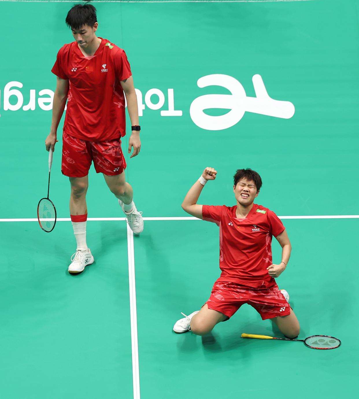 韩国羽毛球队完胜法国羽毛球队，陶菲克送出助攻的简单介绍