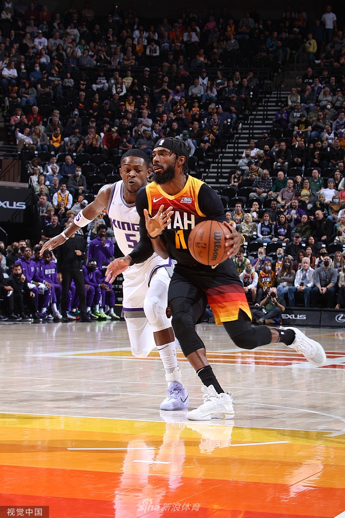 关于国王爆冷爵士，瓦兰丘纳斯完成帽子戏法的信息